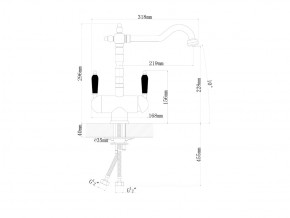 Смесители Florentina Ария бронза в Усть-Катаве - ust-katav.mebel74.com | фото 2