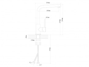 Смесители Florentina Дельта Нержавеющая сталь в Усть-Катаве - ust-katav.mebel74.com | фото 2