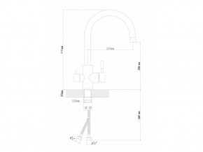 Смесители Florentina Клио в Усть-Катаве - ust-katav.mebel74.com | фото 2