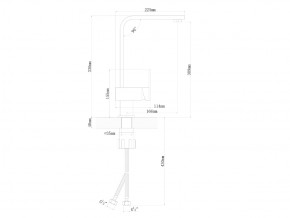 Смесители Florentina Сильвер в Усть-Катаве - ust-katav.mebel74.com | фото 3