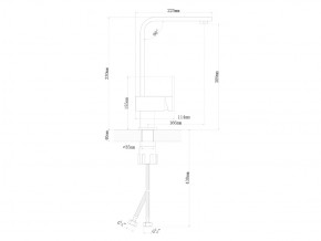 Смесители Florentina Сильвер Нержавеющая сталь в Усть-Катаве - ust-katav.mebel74.com | фото 2