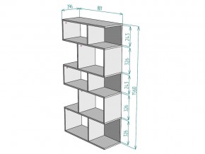 Стеллаж S6 в Усть-Катаве - ust-katav.mebel74.com | фото 3