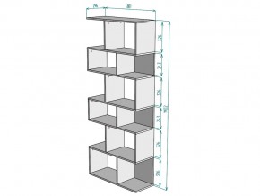 Стеллаж S7 в Усть-Катаве - ust-katav.mebel74.com | фото 3