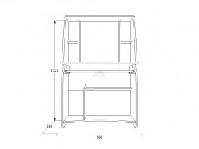 Стол компьютерный СК 3 венге/млечный дуб в Усть-Катаве - ust-katav.mebel74.com | фото 2