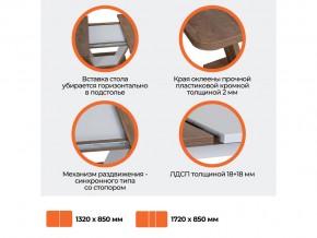 Стол обеденный Vox Дуб Канзас/Пепел в Усть-Катаве - ust-katav.mebel74.com | фото 3