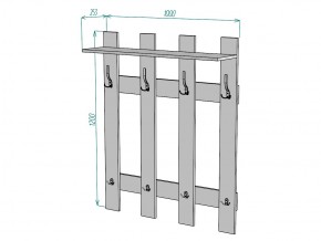 Вешалка V3 в Усть-Катаве - ust-katav.mebel74.com | фото 3