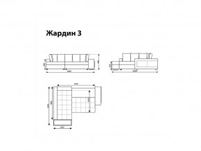 Угловой диван Жардин 3 вид 1 в Усть-Катаве - ust-katav.mebel74.com | фото 8