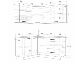 Угловой кухонный гарнитур Флоренс Грин в Усть-Катаве - ust-katav.mebel74.com | фото 5